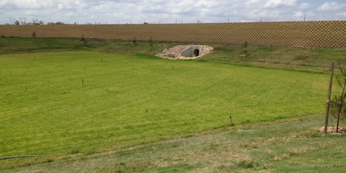 Bioretention Basin Installation 3